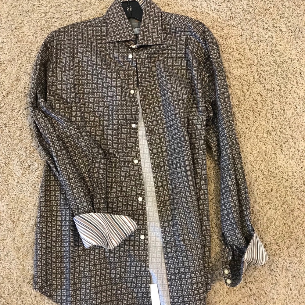 Thomas Dean men’s button down shirt